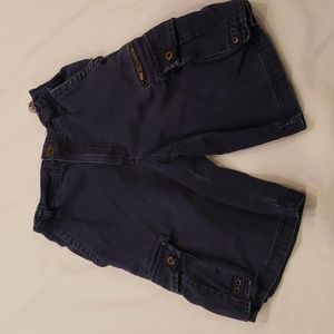 Navy Cargo Shorts w/Adj Waist by Cherokee size:10
